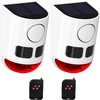 Comboss Solar Motion Sensor Alarm - Motion Sensor Dog Barking