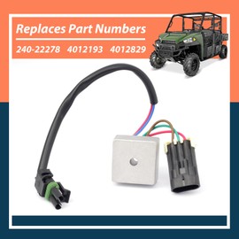 Lisnhlin 240-22278 Relay Switch 4012193 4012829 Compatible with Polaris Ranger 1000 Diesel Crew 2015-17 800 Touring EFI, 800 X2 EFI 2009 RZR 570, 12V 102Amp