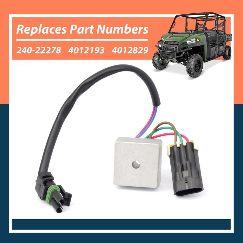 Lisnhlin 240-22278 Relay Switch 4012193 4012829 Compatible with Polaris Ranger