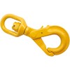 1/2" Grade 80 Swivel Self Locking Hook Breaking Strength 48000