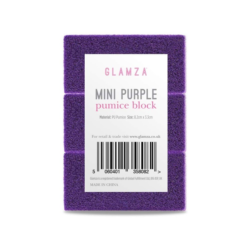 Glamza Foot Pumice Sponge Callus Exfoliate Stone Hard Skin Remove