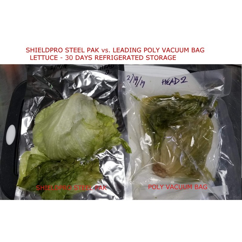 Mylar Vacuum Seal 8"x16' or 11"x16' Rolls | SteelPak Textured/Embossed