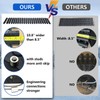 Emergency Devices Tire Traction Mats, Portable for Snow, Ice, Mud,