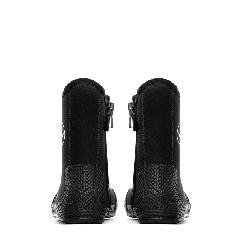 Aqualung Superzip Unisex Adult Boots, 7 mm, Black, 44