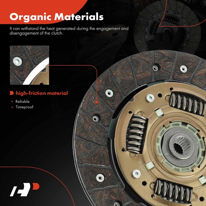A-Premium Transmission Clutch Kit Set Compatible with Fiat 500 2012