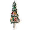 KristLand - Christmas Brooch Pin Alloy with Crystal and Enamel