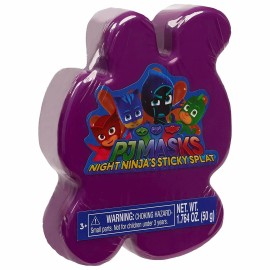 Just Play PJ Masks   Sticky Splat Putty  - purple