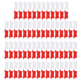 Odorkle 120pcs RC Drift Race Road Barrier, RC Road Barrier Model Car Parts Runway Drift Field Fence for Mini RC Car