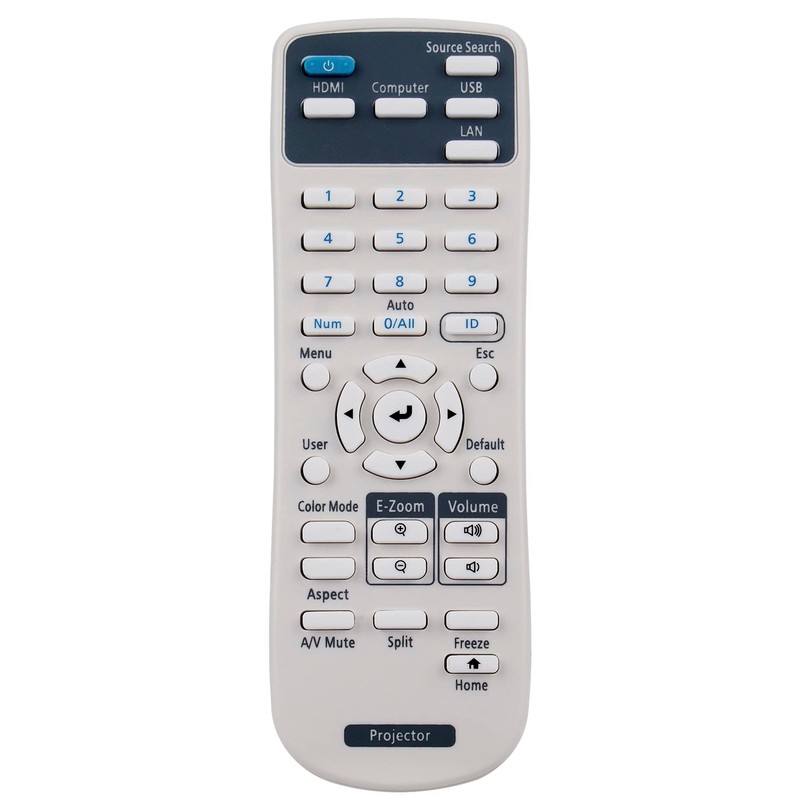 Allimity E10 Replacement Remote fit for Epson Multimedia Projector EB-992F