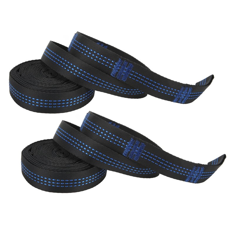 Alomejor 2 Packs Hammock Straps Hammock Tree Hanging Straps Camping