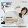 Sobakawa Cloud Pillow with Microbead Fill- Microbead Pillow- Contoured-Shaped Pillow