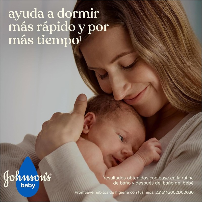 JOHNSON'S Crema Corporal Para Bebé Antes de Dormir 200 ml