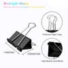 Extra Large Binder Clips, 12 Pack, 2.4 Inch, Standard 60mm,
