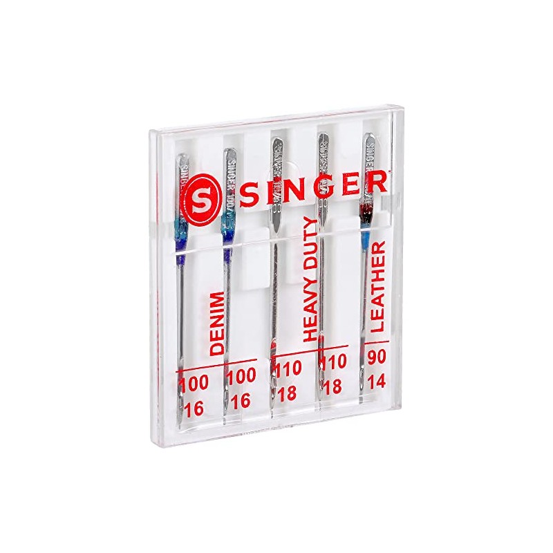 Singer 75467 - Agujas universales resistentes para máquina (5 unidades)