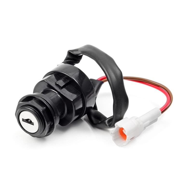 MOTO1988 Ignition Key Switch & Switch Cover Compatible with Yamaha