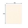 CountryArtHouse Textured Cream Acid Free 11x14 Backing Board - Uncut