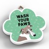 Global Designs Whippet Dog Wash Your Paws Katie Pearson Artworks