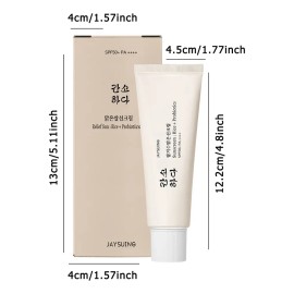 Bloqueador Facial Jaysuing Arroz Probióticos Spf50