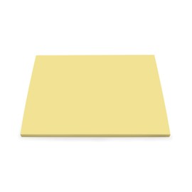 Super Large (A5) Sticky Note Pads, Pastel Yellow, Pack of 5. Zero Plastic Packaging