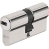Abus Door Cylinder/Lock with Key, silver, 27066
