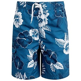 Kanu Surf Viper - Bañador de Playa para niños de Secado rápido UPF 50+, Miami Denim, 4 Años
