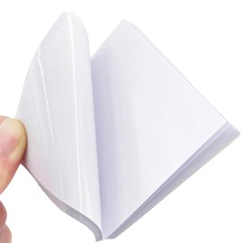 LA MIERE 50 Sheets High-Glass Finish Dental Mixing Pads 2 Sides Paper 3"x3", Disposable Lab Mixing Papers Poly Coated, Disposable Mix Paper, Poly Pads