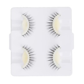 Pestañas Autoadhesivas Reutilizables, Cómodas Pestañas Postizas de Aspecto, Pestañas Postizas Densas 3D, sin Pegamento, para Mujeres, 2 Pares(LD2204) 