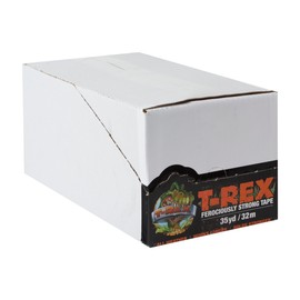 T-REX Ferociously Strong Tape, Duct Tape with UV Resistant & Waterproof Backing for Wood Brick Concrete and More, 35 yd x 1.88", Gunmetal Gray, 6-Rolls (284976)