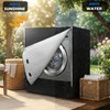 Waterproof Washer and Dryer Covers with Durable Zipper 27"W X