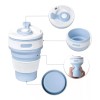 CL Vaso Taza Plegable Termo Silicon Retráctil Reutilizable Port