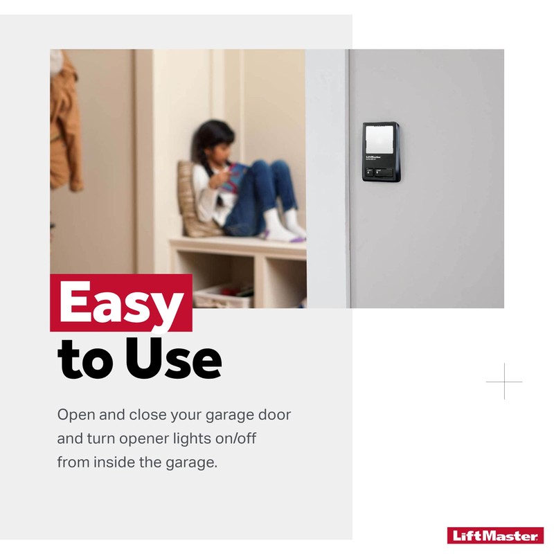 LiftMaster 78LM Multi-Function Garage Door Opener Control Panel with Lighting