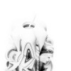Home Decor Classic Black & Whit Carved Candle Gift for