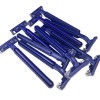 Unbranded Standard Disposable Razor , Twin-Blade , Dark Blue Handle