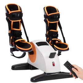 NIdreamCE Electric Pedal Exercise Bike with Leg Support, Physical Therapy Exercise Pedal Exerciser Assist Leg, Knee, Foot, Arm Recovery Equipment for Home, Office Elderly