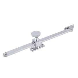 Dart Adjustable 10" Casement Stay Outward Opening - Satin Chrome