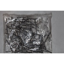Unbranded ALUMINUM POP RIVETS 5/32" X 1/4" DOME HEAD BLIND 5-4 GAP .188-.250 QUANTITY  100