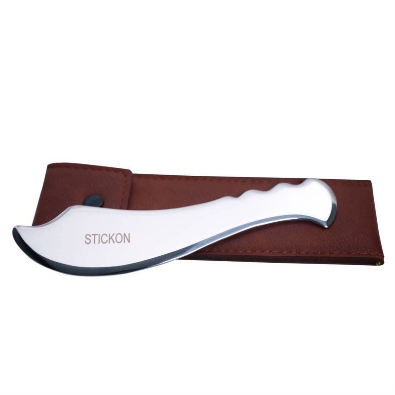 STICKON Medical Grade Stainless Steel Gua Sha Scraping Massage Tool