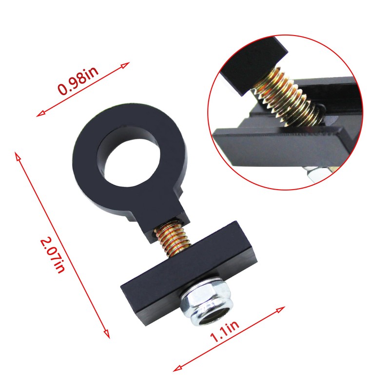 Cawla New 14mm Chain Tensioner for BMX Fixed Gear Bicycle