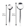 Stainless Steel Slotted Spoon Perforated Skimmer Serving Spoon Stainless Steel