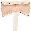 Double Bit Axe Leather Sheath for 3-1/2 lb. Heads