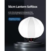 JINBEI 22inch/56cm Lantern Softbox Bowens Mount softbox One Step Quick