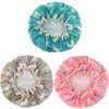 3 Pieces Gorros para Regadera Gorra de Baño Mujer Gorro