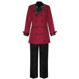Lordancen Shinjiro Aragaki Shinjirou Outfit Cosplay Costume (Male XL)