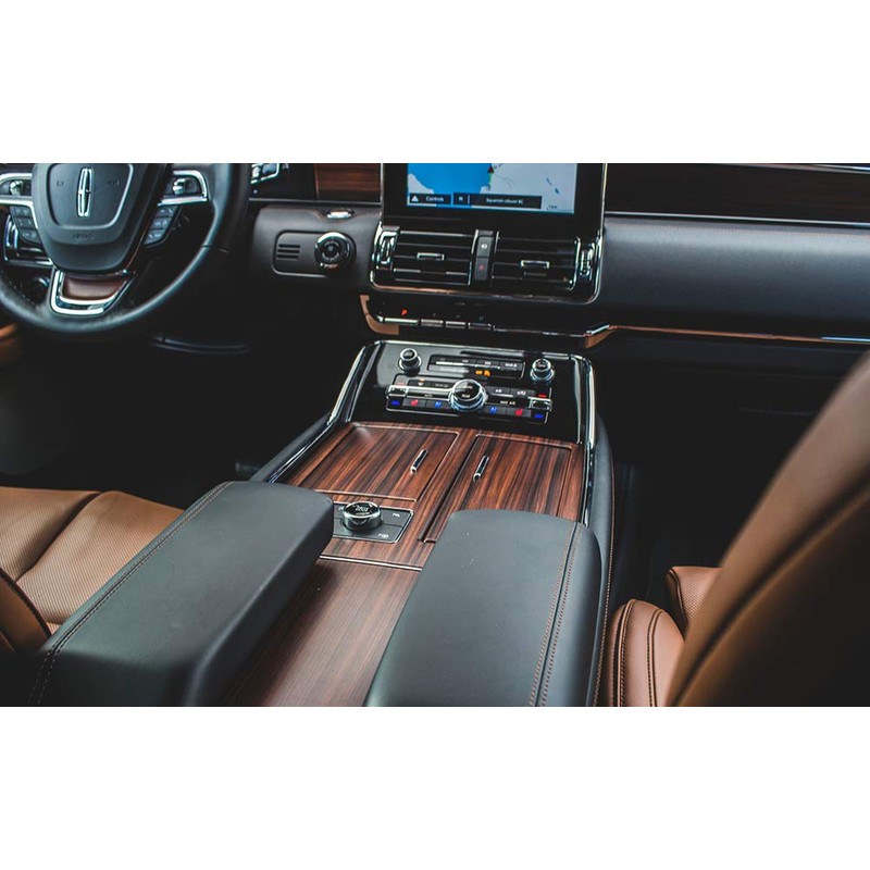 Car Console Covers Plus Designed for Lincoln Navigator 2018-2021 Pair