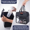 Foyego 6 Cup Drink Carrier with handle, Reusable Insulated Drink