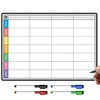 TMS A4 Magnetic Weekly Planner and Dry Wipe Pens |