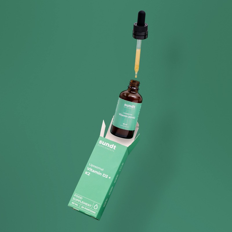 Vitamin D3 K2 Drops Liposomal | Sugar and Gluten Free