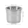 Reusable Coffee Pod 304 Stainless Steel Leakage Proof Coffee Capsule