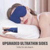 YIVIEW Sleep Mask for Side Sleeper, Complete Light Blocking 3D