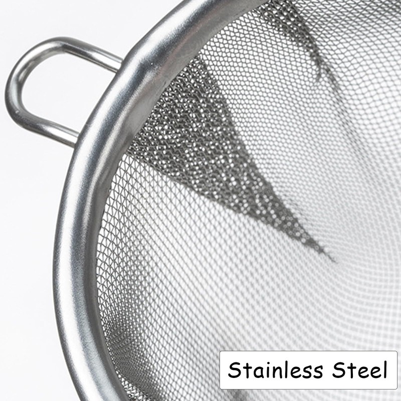 2Pcs Tea Strainers for Loose Tea, Stainless Steel Tea Filter